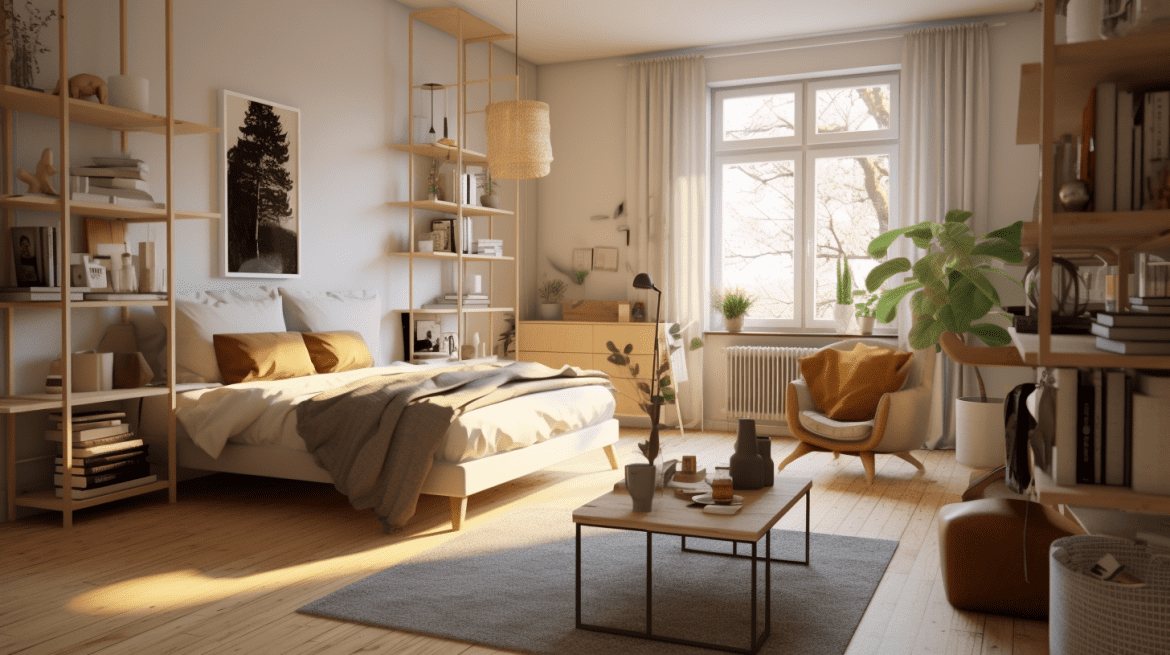 Example of interior design using AI 1