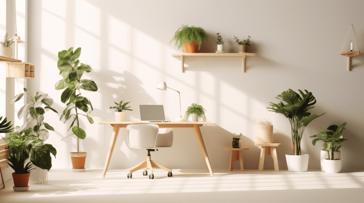 Minimalist Home Interior Design Workspace