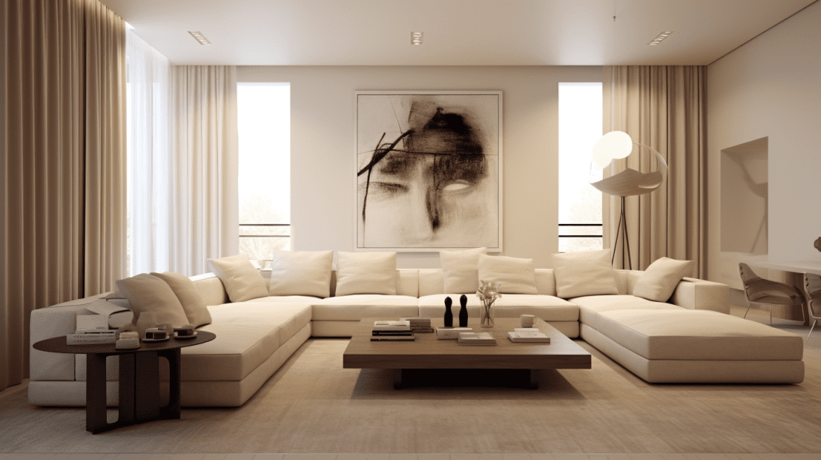 Modern Minimalist Living Room