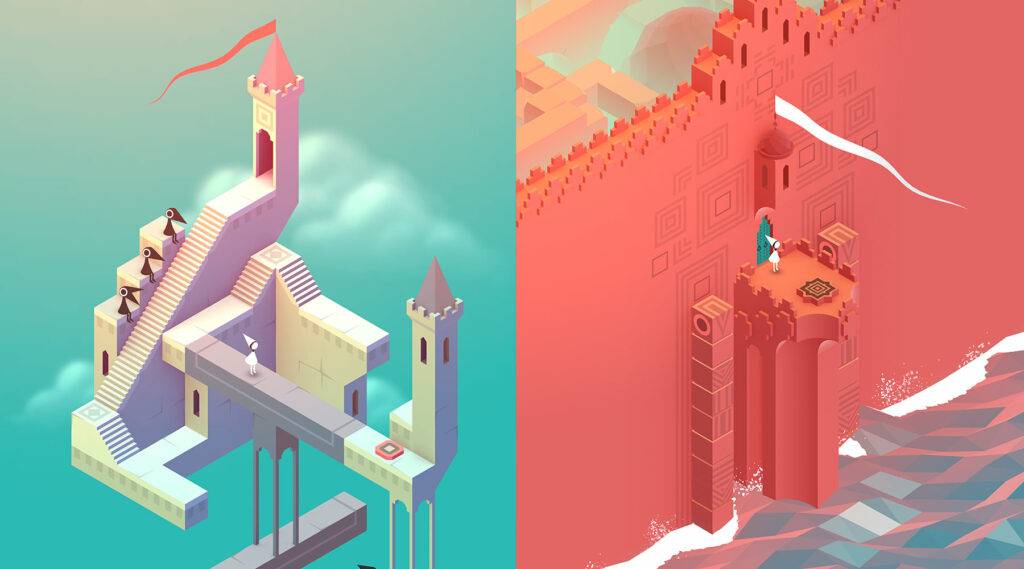 Monument Valley Game Screenshot