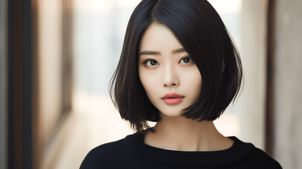 Blunt Bob ala wanita Korea