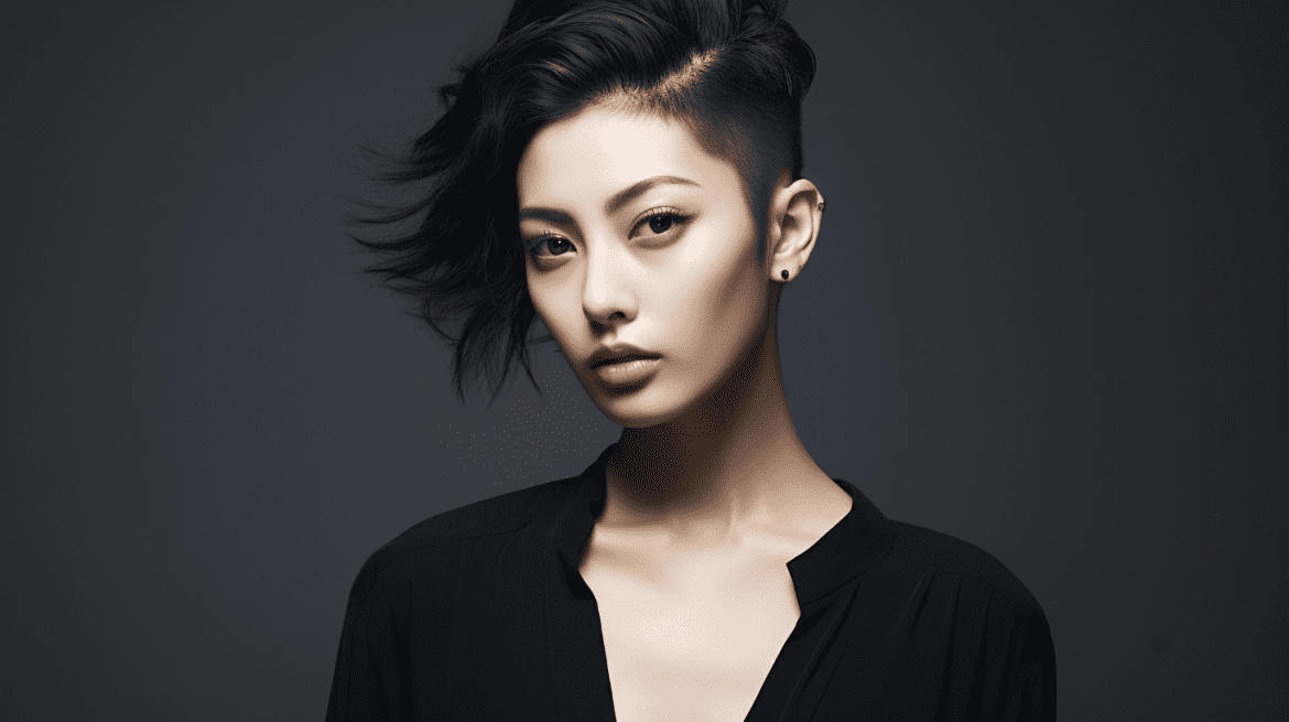 Model Undercut ala wanita Korea