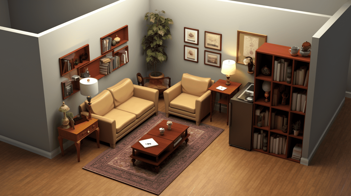 Layout furniture yang tepat di rumah