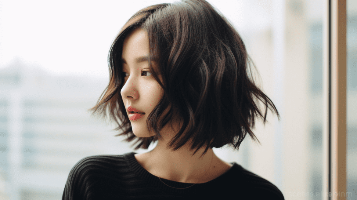 Model Rambut Wavy Bob