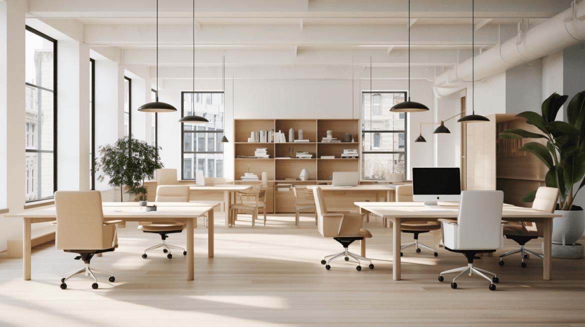 Desain Interior ruko 2 lantai Minimalis untuk Kantor