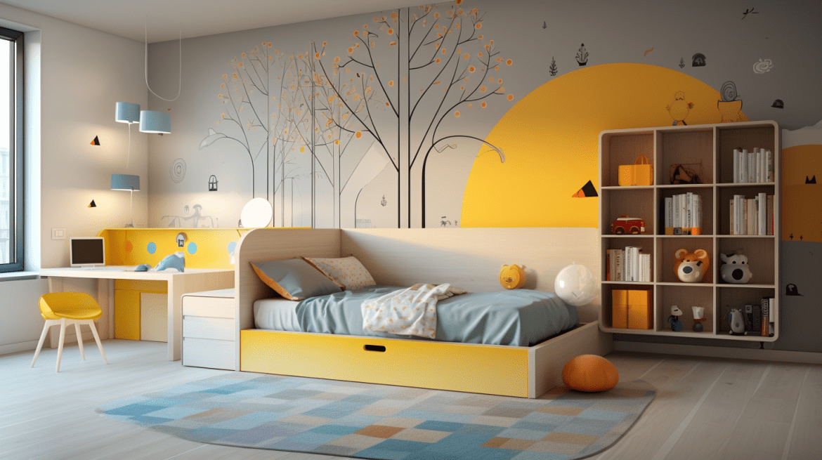 Desain Minimalis untuk Kamar Tidur Anak