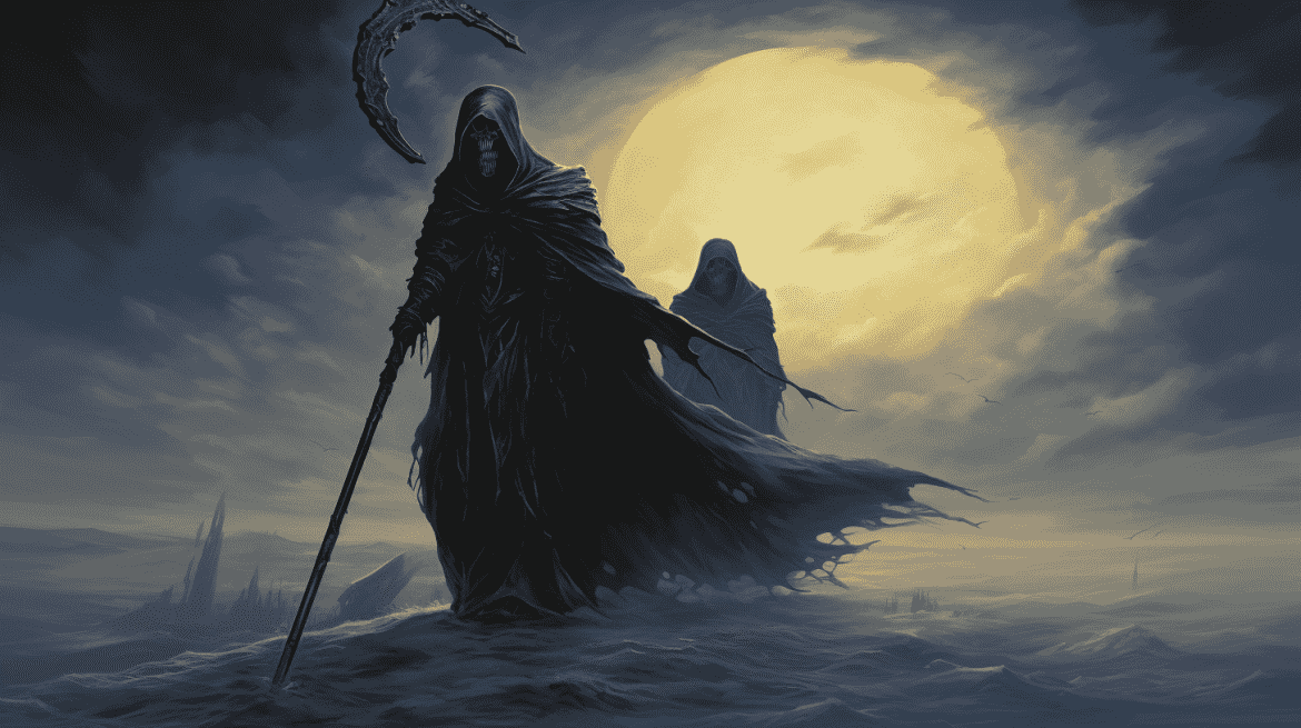 Ilustrasi grim reaper