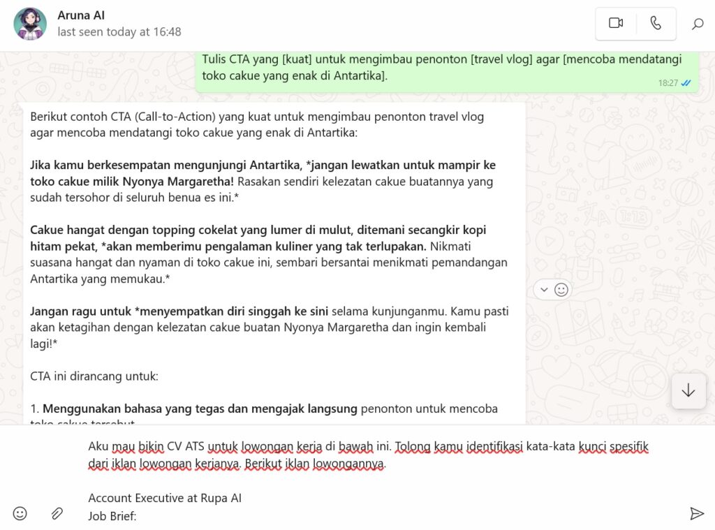 cara mengidentifikasi kata kunci cv ats - langkah 2