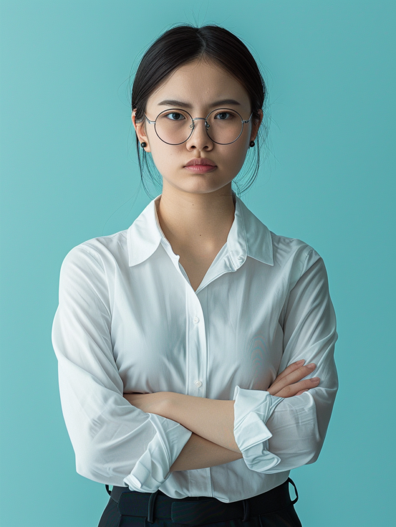 Kesalahan dalam membuat foto CV 4: ekspresi muka