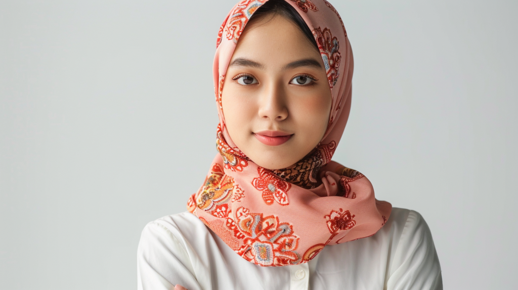 Contoh headshot yang dibuat oleh Midjourney