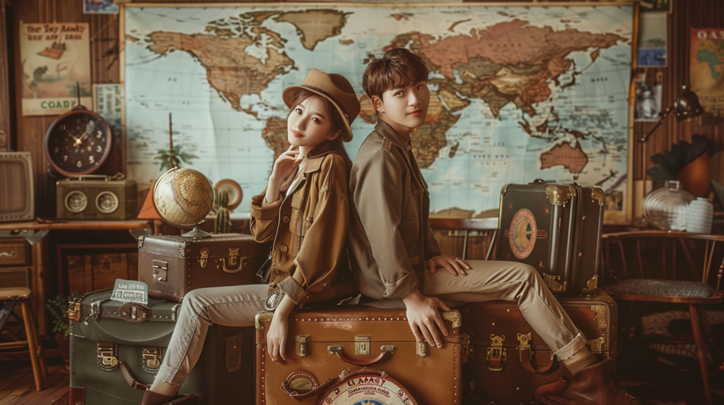 Tema foto profil couple - travel buddies